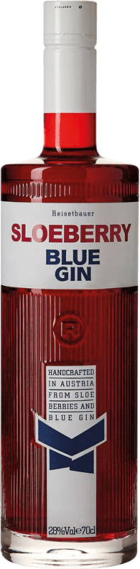 56,95 € 免费送货 | 金酒 Blue Austrian Sloeberry Gin 瓶子 70 cl