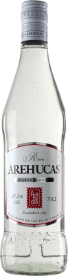 14,95 € Kostenloser Versand | Rum Arehucas Carta Blanca Kanarische Inseln Spanien Flasche 70 cl