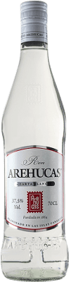 17,95 € 送料無料 | ラム Arehucas Carta Blanca カナリア諸島 スペイン ボトル 70 cl