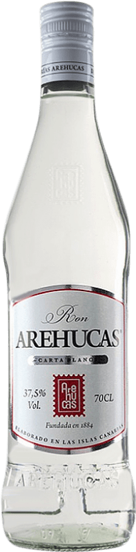 17,95 € Envío gratis | Ron Arehucas Carta Blanca Islas Canarias España 70 cl