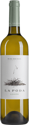 18,95 € Envio grátis | Vinho branco Viña Mayor La Poda D.O. Rías Baixas Galiza Espanha Albariño Garrafa Magnum 1,5 L