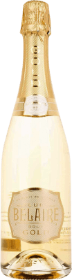 39,95 € Spedizione Gratuita | Spumante bianco Luc Belaire Gold Bottiglia Luminosa Brut Chardonnay Bottiglia 75 cl