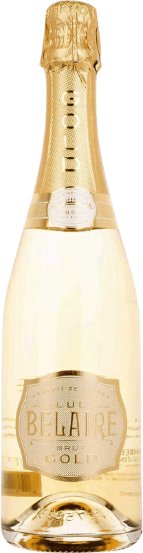 44,95 € Envio grátis | Espumante branco Luc Belaire Gold Garrafa Luminosa Brut Chardonnay Garrafa 75 cl