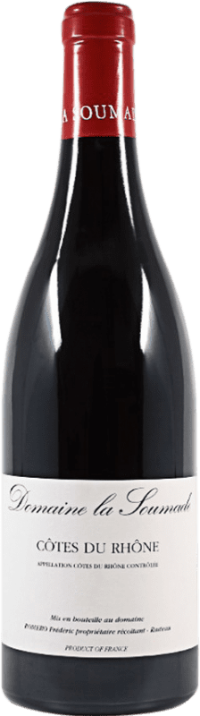 9,95 € Envío gratis | Vino tinto La Soumade Côtes-du-Rhône A.O.C. Côtes du Rhône Francia Syrah, Garnacha Botella 75 cl