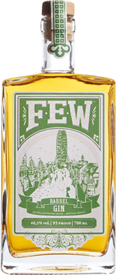 59,95 € Envio grátis | Gin FEW American Barrel Aged Gin Garrafa 70 cl