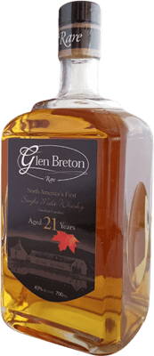 143,95 € 免费送货 | 威士忌单一麦芽威士忌 Glen Breton Rare 加拿大 21 岁 瓶子 70 cl