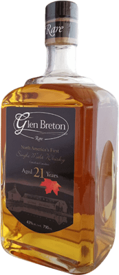 82,95 € Бесплатная доставка | Односолодовый виски Glen Breton Rare — Редкий Канада 21 Лет 70 cl