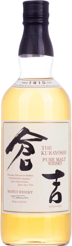 95,95 € Free Shipping | Whisky Single Malt The Kurayoshi Pure Malt Bottle 70 cl