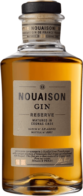 49,95 € Kostenloser Versand | Gin G'Vine Nouaison Gin Matured in Cognac Cask Reserve Medium Flasche 50 cl