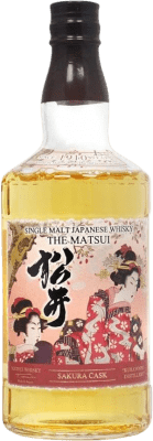 163,95 € Kostenloser Versand | Whiskey Single Malt The Kurayoshi Matsui Sakura Cask Flasche 70 cl