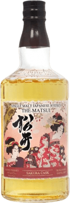 171,95 € Envío gratis | Whisky Single Malt The Kurayoshi Matsui Sakura Cask Finish — Acabado en Barrica Japón Botella 70 cl