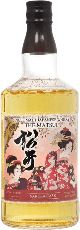 163,95 € Free Shipping | Whisky Single Malt The Kurayoshi Matsui Sakura Cask Bottle 70 cl