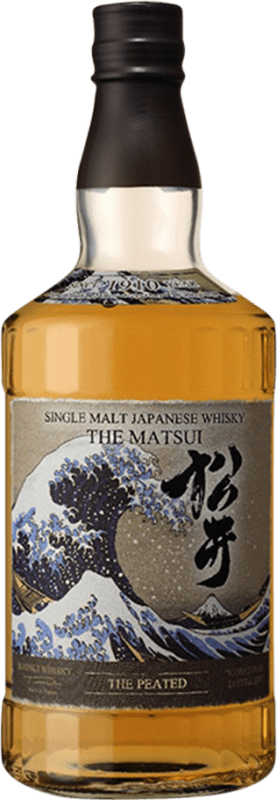 163,95 € Envio grátis | Whisky Single Malt The Kurayoshi Matsui Peated Garrafa 70 cl