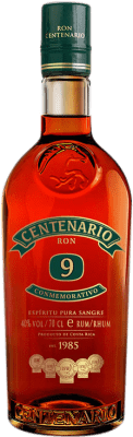 24,95 € Kostenloser Versand | Rum Centenario Costa Rica 9 Jahre Flasche 70 cl