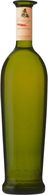 28,95 € Spedizione Gratuita | Vino Bianco Los Bermejos Volcánica Seco — Secco D.O. Lanzarote Isole Canarie Spagna Malvasia Eco — Biologico 75 cl