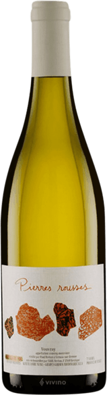22,95 € Envío gratis | Vino blanco Bretón Les Pierres Rousses A.O.C. Vouvray Francia Chenin Blanco Botella 75 cl