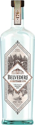 66,95 € 免费送货 | 伏特加 Belvedere Heritage 176 波兰 瓶子 70 cl