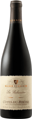 13,95 € Бесплатная доставка | Красное вино Bouachon Les Rabassíeres A.O.C. Côtes du Rhône Франция Syrah, Grenache, Carignan, Viognier бутылка 75 cl