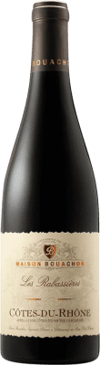 10,95 € Envio grátis | Vinho Tinto Bouachon Les Rabassíeres A.O.C. Côtes du Rhône França Syrah, Garnacha — Grenache, Cariñena — Carignan, Viognier 75 cl