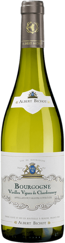 33,95 € 免费送货 | 白酒 Albert Bichot Blanc A.O.C. Bourgogne 勃艮第 法国 Chardonnay 瓶子 75 cl