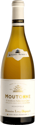 307,95 € 免费送货 | 白酒 Albert Bichot Long Depaquit Moutonne A.O.C. Chablis Grand Cru 勃艮第 法国 Chardonnay 瓶子 75 cl