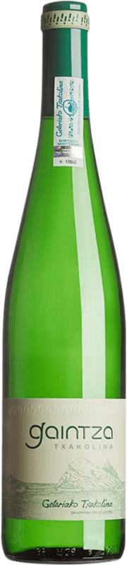 11,95 € Kostenloser Versand | Weißwein Gaintza Txacoli de Getaria D.O. Getariako Txakolina Spanien Hondarribi Zuri Flasche 75 cl