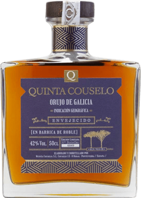 44,95 € Envío gratis | Orujo Quinta de Couselo Envejecido D.O. Orujo de Galicia Galicia España 15 Años Botella Medium 50 cl