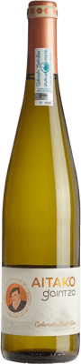 14,95 € Kostenloser Versand | Weißwein Gaintza Txacoli Aitako Spanien Hondarribi Zuri 75 cl
