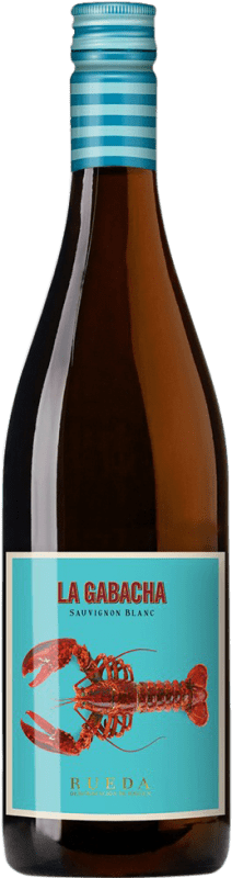 10,95 € Envio grátis | Vinho branco Casa Rojo La Gabacha D.O. Rueda Castela e Leão Sauvignon Branca Garrafa 75 cl