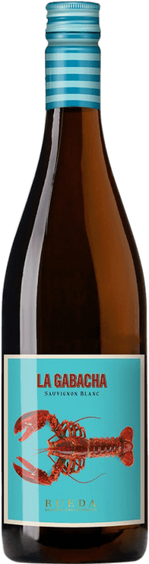 9,95 € Kostenloser Versand | Weißwein Casa Rojo La Gabacha D.O. Rueda Kastilien und León Spanien Sauvignon Flasche 75 cl