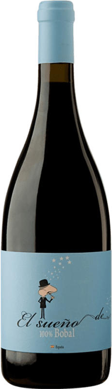 27,95 € Free Shipping | Red wine Murciano & Sampedro El Sueño de Bruno D.O. Utiel-Requena Spain Bobal Bottle 75 cl