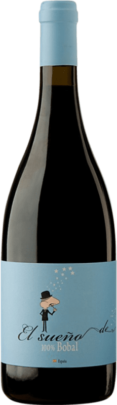 29,95 € Spedizione Gratuita | Vino rosso Murciano & Sampedro El Sueño de Bruno D.O. Utiel-Requena Spagna Bobal Bottiglia 75 cl