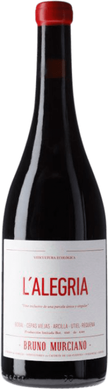 13,95 € Free Shipping | Red wine Murciano & Sampedro La Alegría D.O. Utiel-Requena Spain Bobal Bottle 75 cl