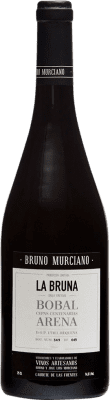 37,95 € Free Shipping | Red wine Murciano & Sampedro La Bruna D.O. Utiel-Requena Spain Bobal Bottle 75 cl