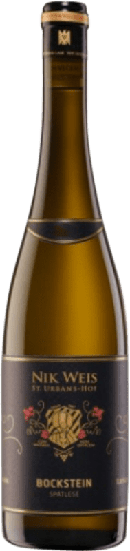 49,95 € 送料無料 | 白ワイン St. Urbans-Hof Nik Weis Bockstein Spatlese Spätlese 遅摘み Q.b.A. Mosel ドイツ Riesling ボトル 75 cl