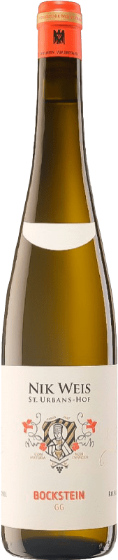 41,95 € 免费送货 | 白酒 St. Urbans-Hof Nik Weis Bockstein Auslese Q.b.A. Mosel 德国 Riesling 瓶子 75 cl