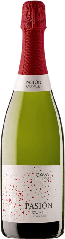 8,95 € Free Shipping | White sparkling Sierra Norte Pasión Organic D.O. Cava Spain Macabeo, Xarel·lo, Chardonnay Bottle 75 cl