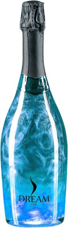 6,95 € 送料無料 | 白スパークリングワイン Dream Line World Blue Sky スペイン ボトル 75 cl