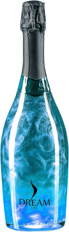 6,95 € Free Shipping | White Sparkling Wine Dream Line World Sky Blue Edition Spain 75 cl