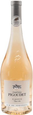 15,95 € Envio grátis | Espumante rosé Château Pigoudet Rosé Syrah, Grenache, Cinsault Garrafa 75 cl