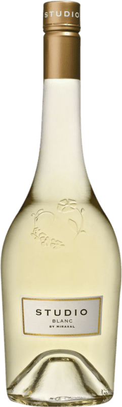 14,95 € Envio grátis | Vinho branco Château Miraval Studio by Miraval Blanc A.O.C. Côtes de Provence Provença França Garrafa 75 cl