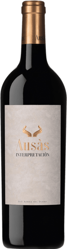 92,95 € Бесплатная доставка | Красное вино Ausàs Interpretación D.O. Ribera del Duero Кастилия-Леон Испания Tempranillo бутылка Магнум 1,5 L