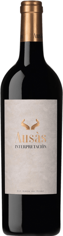 92,95 € Envio grátis | Vinho tinto Ausàs Interpretación D.O. Ribera del Duero Castela e Leão Espanha Tempranillo Garrafa Magnum 1,5 L