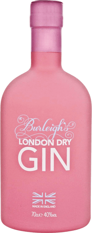 42,95 € 免费送货 | 金酒 Burleighs Gin Pink 瓶子 70 cl