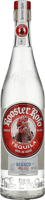 27,95 € Envio grátis | Tequila Tequilas Finos Rooster Rojo Blanco Garrafa 70 cl