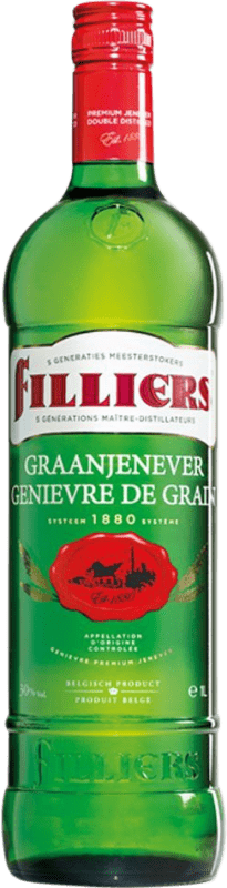 19,95 € Free Shipping | Gin Filliers Graanjenever Genievre Bottle 1 L