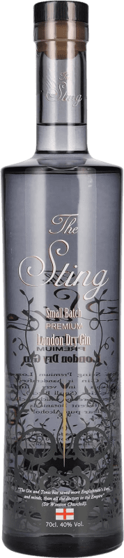 35,95 € Spedizione Gratuita | Gin The Sting Gin Small Batch London Dry Gin Bottiglia 70 cl