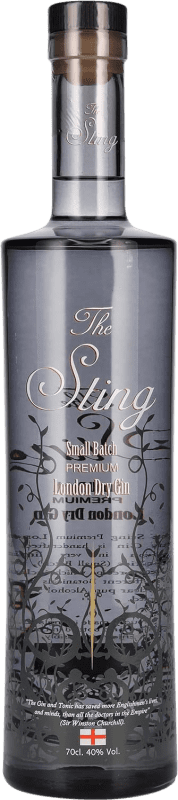 41,95 € Envio grátis | Gin The Sting Small Batch London Dry Gin Reino Unido Garrafa 70 cl