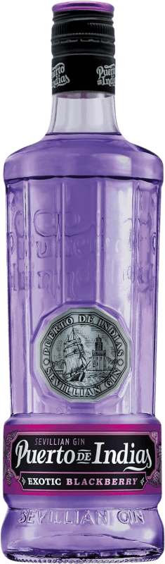 19,95 € Free Shipping | Genever Gin Puerto de Indias Spain 70 cl Blackberry