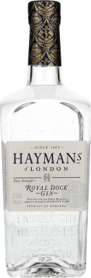 33,95 € Spedizione Gratuita | Genever Gin Hayman's Dock Navy Strength — Grado da Botte, Royal — Reale Regno Unito 70 cl